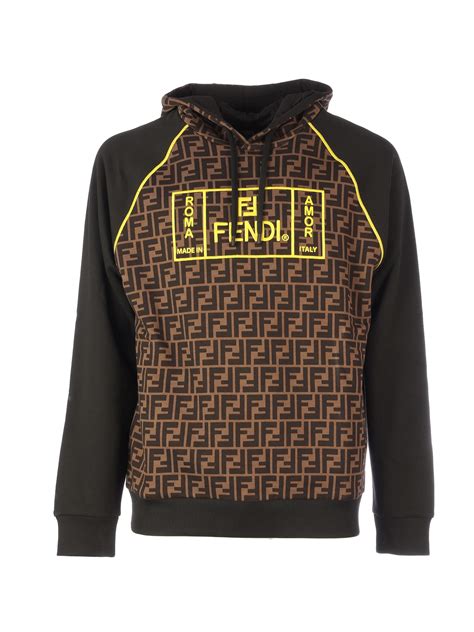 mens fendi jumper|fendi hoodie men's cheap.